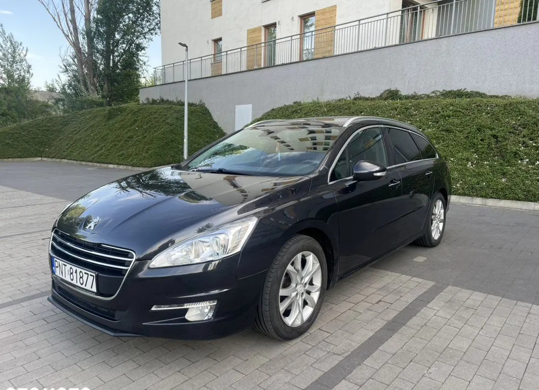 samochody osobowe Peugeot 508 cena 27900 przebieg: 156500, rok produkcji 2012 z Poznań